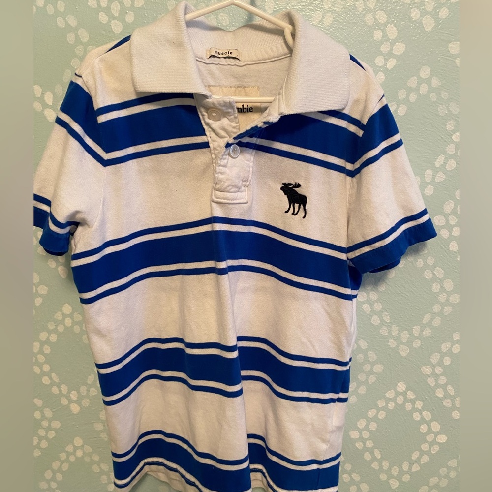 Abercrombie kids muscle fit polo